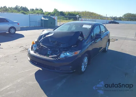 2012 Honda Civic Ex из США, поврежденный, VIN 19XFB2F88CE021557